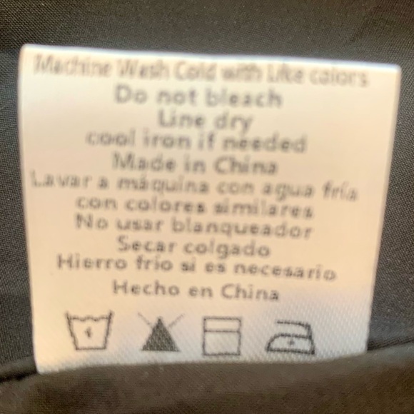 Ontwelfth Black/Gray/Taupe Floral Wraparound Dress (M) - Picture 7 of 7